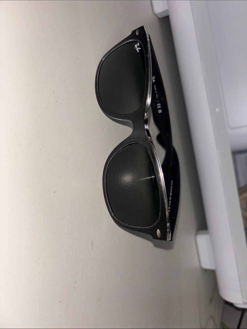 Ray-Ban Men’s Black Sunglasses with Dark Lenses